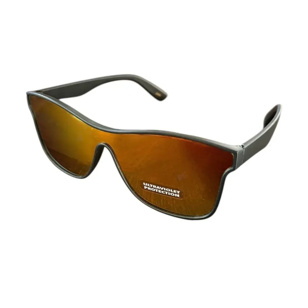 Black Framed Mens Sunglasses Ultraviolet Protection